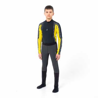 Утепленый Лосины Softshell Pro Kids (Цвет Серый) WLPROK1