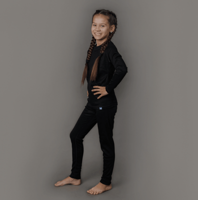 Комплект термобелья NORDSKI JR Warm Black  NSJ364100