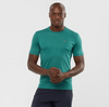 Футболка SALOMON XA TEE M Pacific/Heather LC1523200