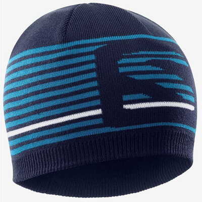Шапка SALOMON FLAT SPIN SHORT BEANIE NIGHT SKY/Fj  LC1142800