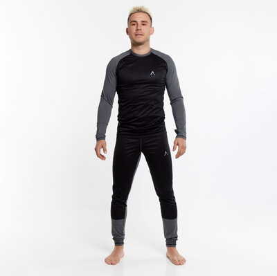 Термобелье Arswear Windstoppe Man (Цвет Серый/Черный) THWSTM3